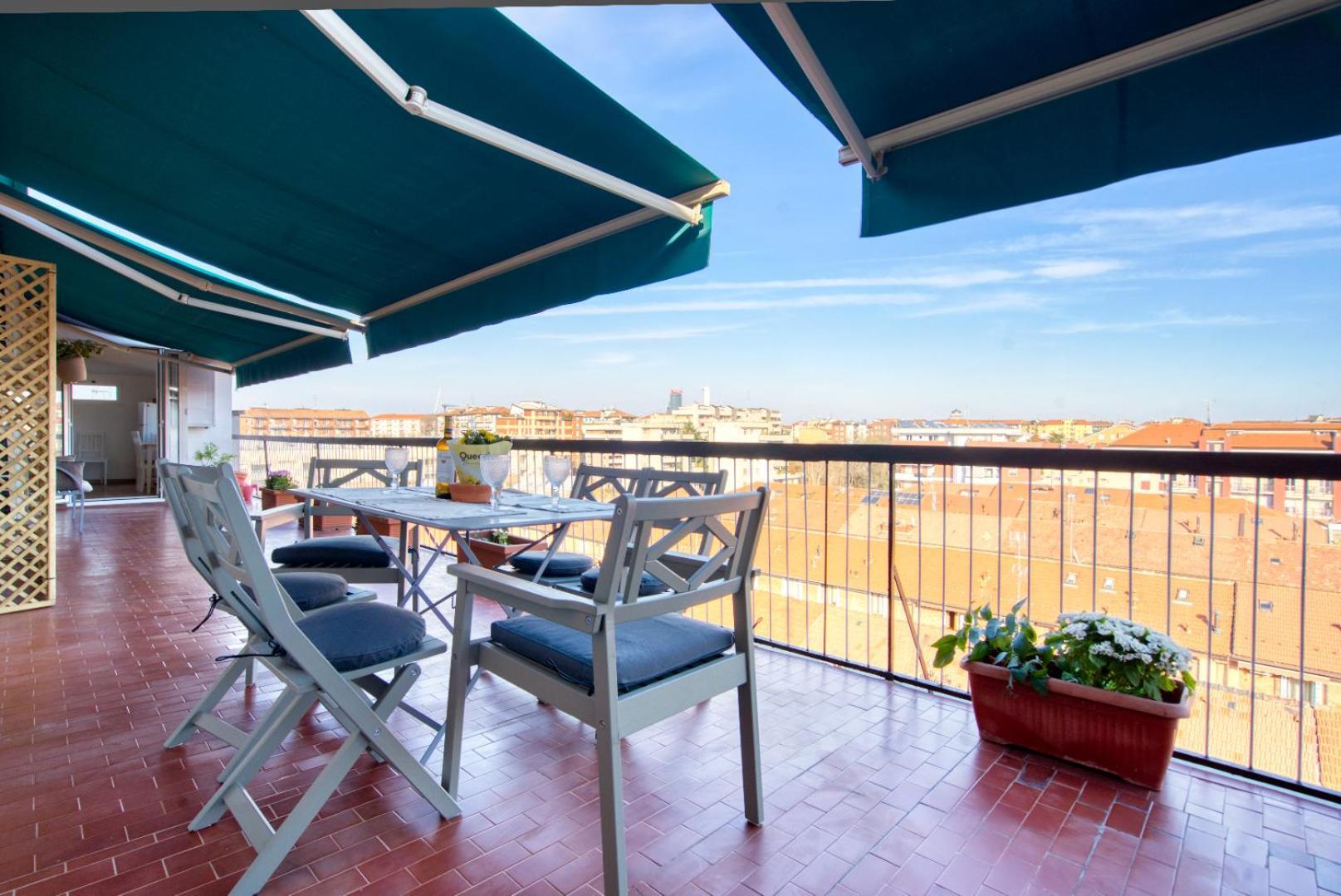 Spacious Penthouse With Panoramic Terrace - 20 Minutes From San Siro & Duomo Milano Eksteriør bilde