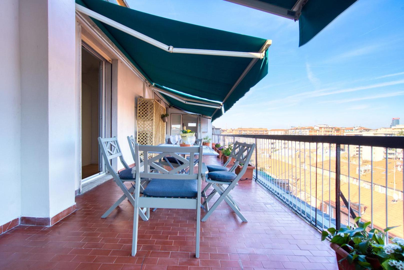 Spacious Penthouse With Panoramic Terrace - 20 Minutes From San Siro & Duomo Milano Eksteriør bilde